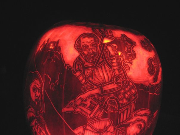 Atlante consults his book of spells