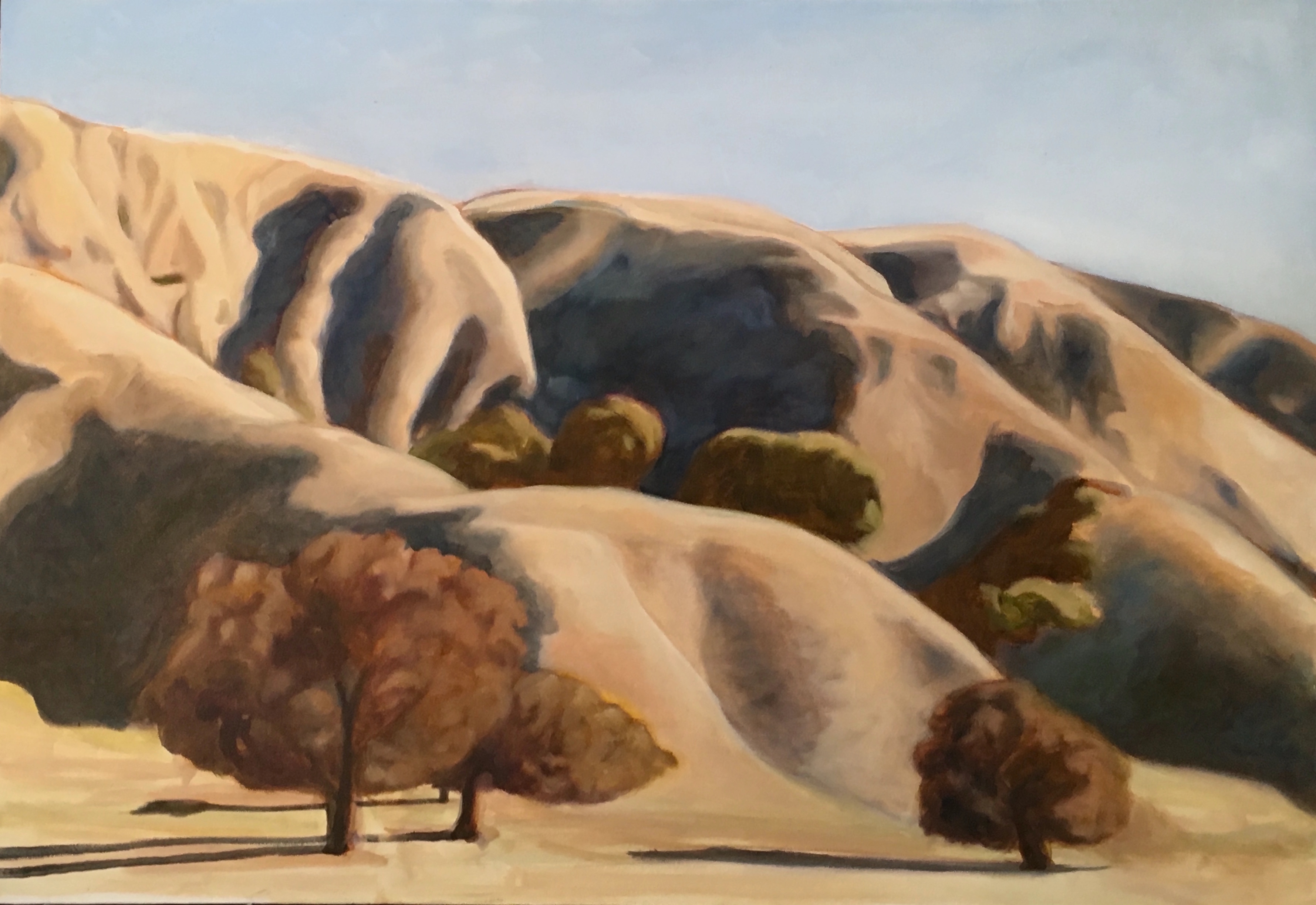 California Hills from I-5